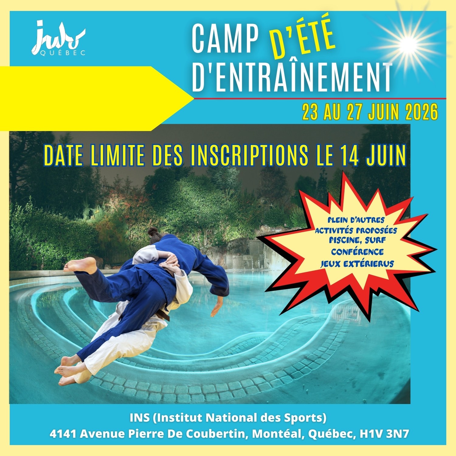 Camp provincial d’été 2026